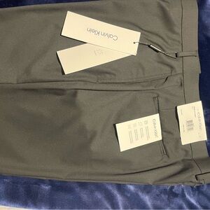 Calvin Klein Black Dress Pants Smooth Fabric